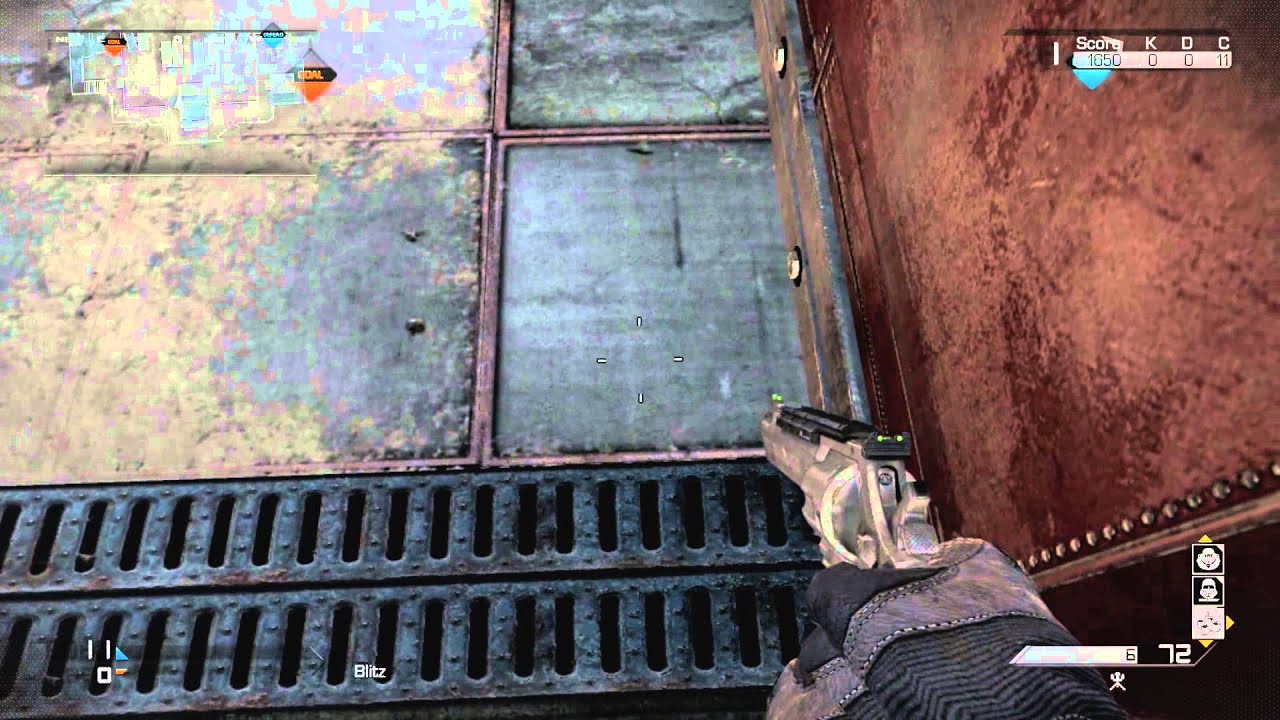 How to Get Out of The Map on Goldrush/ Showtime! COD: Ghost!