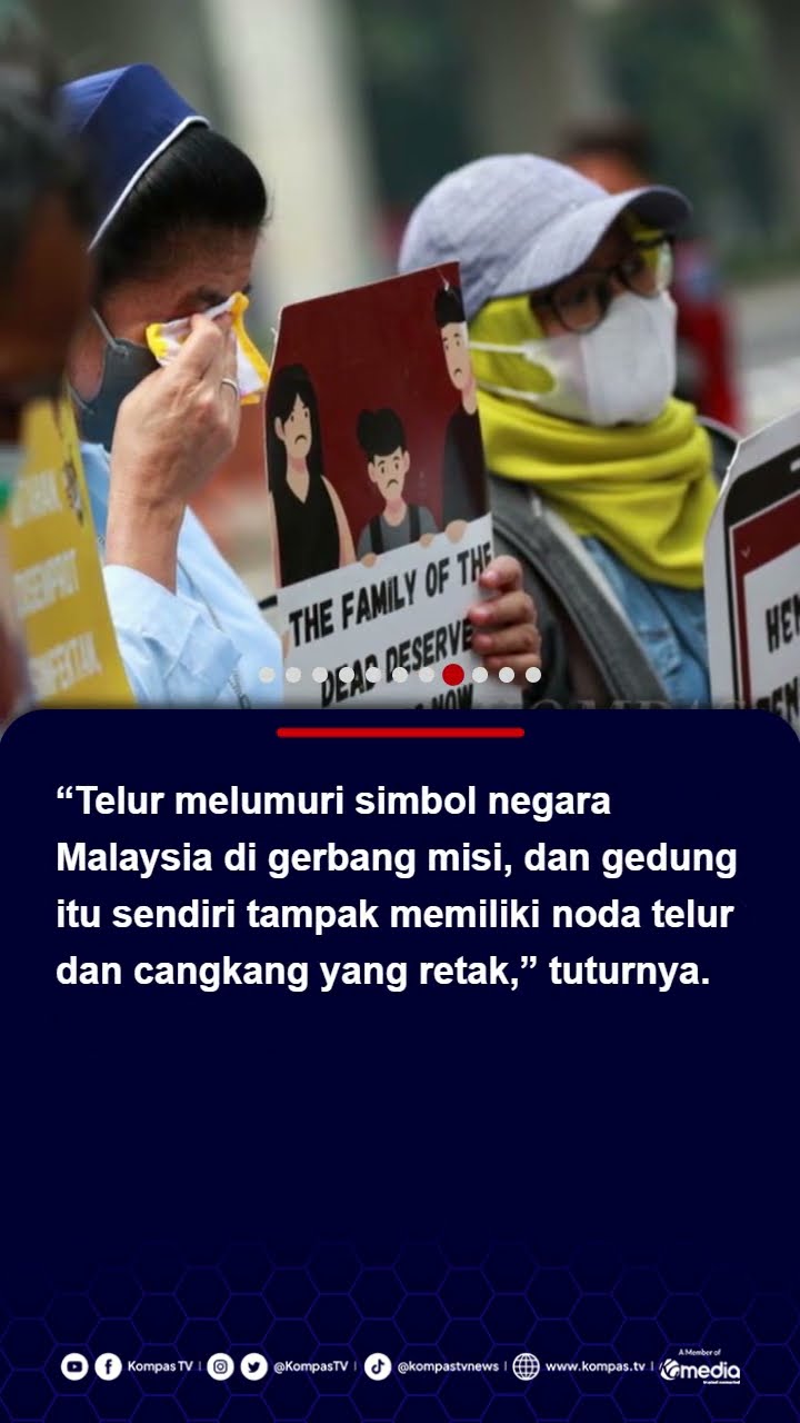 Media Asing Soroti Demonstran Indonesia Lempari Telur ke Kedubes Malaysia, Disebut Bukti Kemarahan