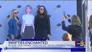 Taylor Swift fans enjoy 'The Eras Tour' movie at Goochland Drive-In Theater
