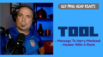TOOL - MESSAGE TO HARRY MANBACK/HOOKER WITH A PENIS (REACTION). OLD PROG HEAD REACTS TO MODERN PROG