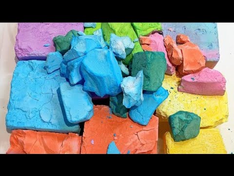 ASMR | Crispy Dyed Gym Chalk Asmr | @powdercrumblesasmr3604 - YouTube