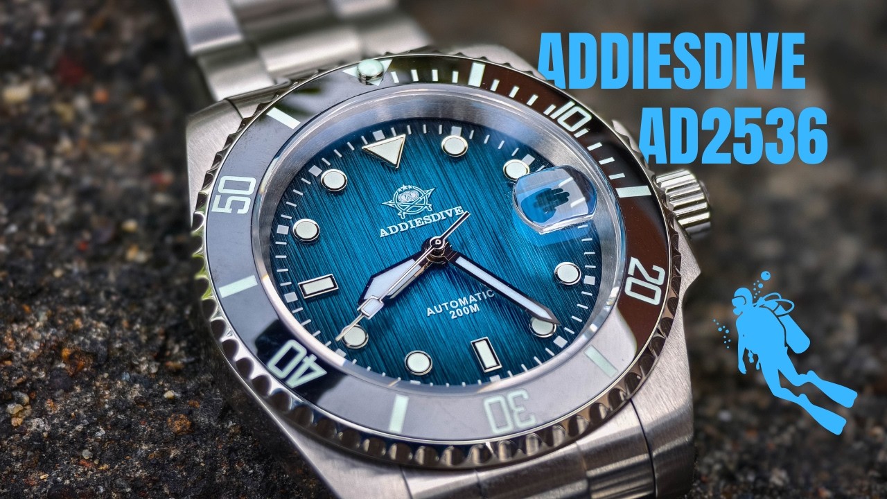 😳 The Most Addictive Dial on AliExpress? | Addiesdive AD2536