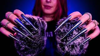 ASMR 3 Tingly Levels of Mic Scratching for DEEP Sleep 🫠💜 | Whispers, Rain & Delta Waves