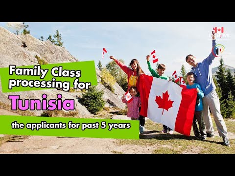 Family Class processing for Tunisia applicants for past 5 years