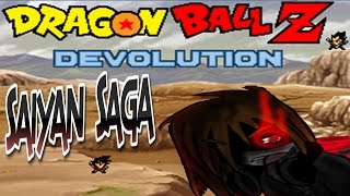 Let's Insanely Play Dragon Ball Z Devolution Saiyan Saga