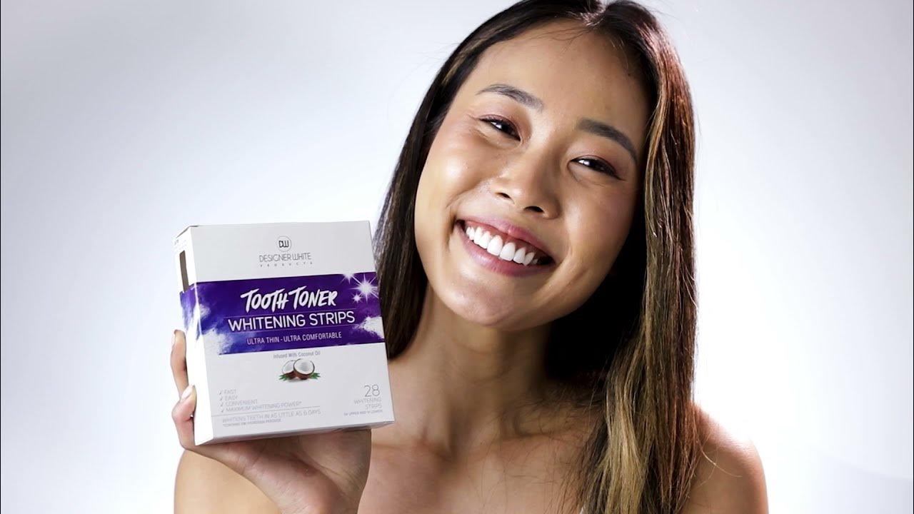 Tooth Toner Whitening Strips YouTube