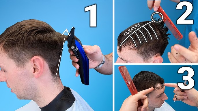 Haare selber schneiden während Corona. Anleitung Haarschneiden mit Philips  Haarschneider Tutorial - YouTube