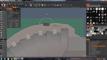 3D-Coat Hard Surface Spaceship Wing Modeling (Part 5)