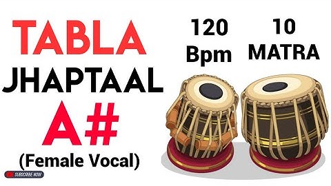 JhapTaal Tabla Loop 120 Bpm | A# Scale| For Female |#muzzico