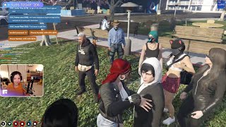 April's friends think Lucas is more than just her assistant | Nopixel GTA 5 RP