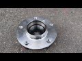 HOW TO REPLACE A FRONT WHEEL BEARING ON A BMW F01 F02  and OTHER BMW&#39;S