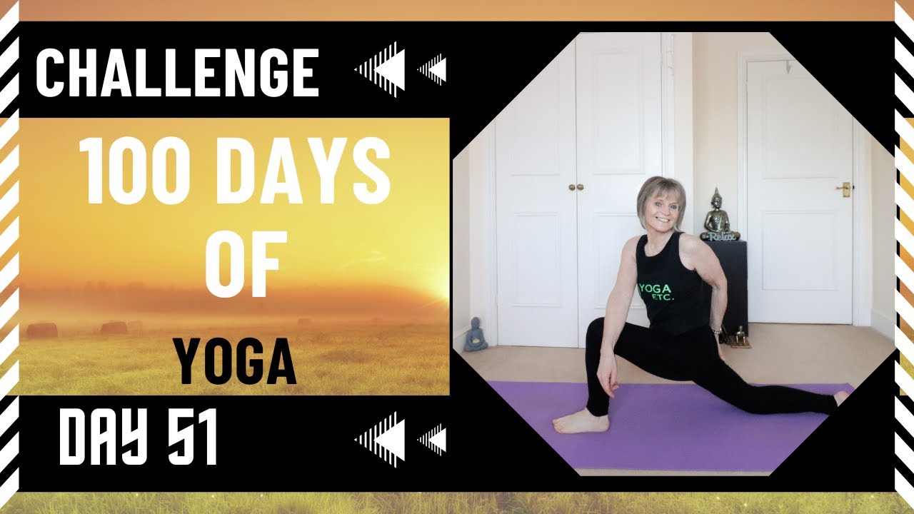 100 DAYS OF YOGA CHALLENGE | DAY 51 - YouTube