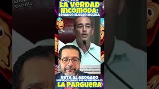 La Verdad Incomoda Senador Eliezer Molina Reta Al Abogado Martínez Lorenzo Por Su Historial