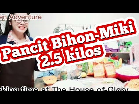 First time to cook 2.5kgs pancit bihon . #pancitbihon #pinoyrecipe @kitchenadventure2723