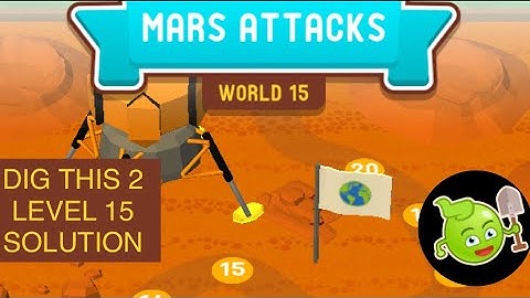 Dig this 2 world 15 | mars attack | all episodes solution answer walkthrough | dig this2 level 15