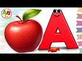 🚀 Fast ABC Learning Song | Fun A to Z Phonics for Kids &amp; Toddlers 🌈