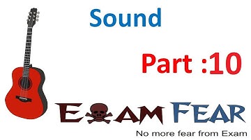 Physics Sound part 10 (Ultrasound) CBSE class 9 IX