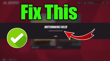 How To Fix MATCHMAKING FAILED || Connection to matchmaker was lost.The Finals