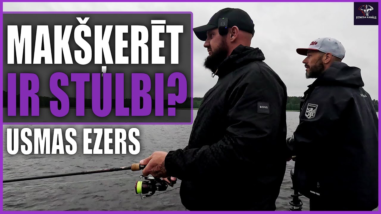 LFK VLOGS #28 - Makšķerējam Usmas ezerā – vai Laurim būs pirmais loms?