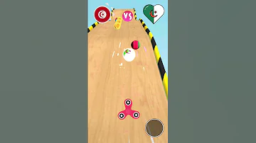 تحدي بين الجزائر Vs تونس لعبة سباق الدول Youtubeshorts Gaming Countryballs 