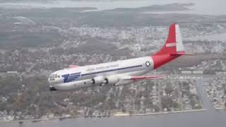 C-97 Flying Down Past the Jersey Coast Line