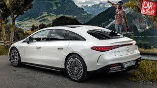 SNEAK PREVIEW the NEW Mercedes-Benz EQS 580 4MATIC | Interior Exterior DETAILS w/ Hyperscreen by Carvlogger 17,802 views 2 years ago 14 minutes, 41 seconds