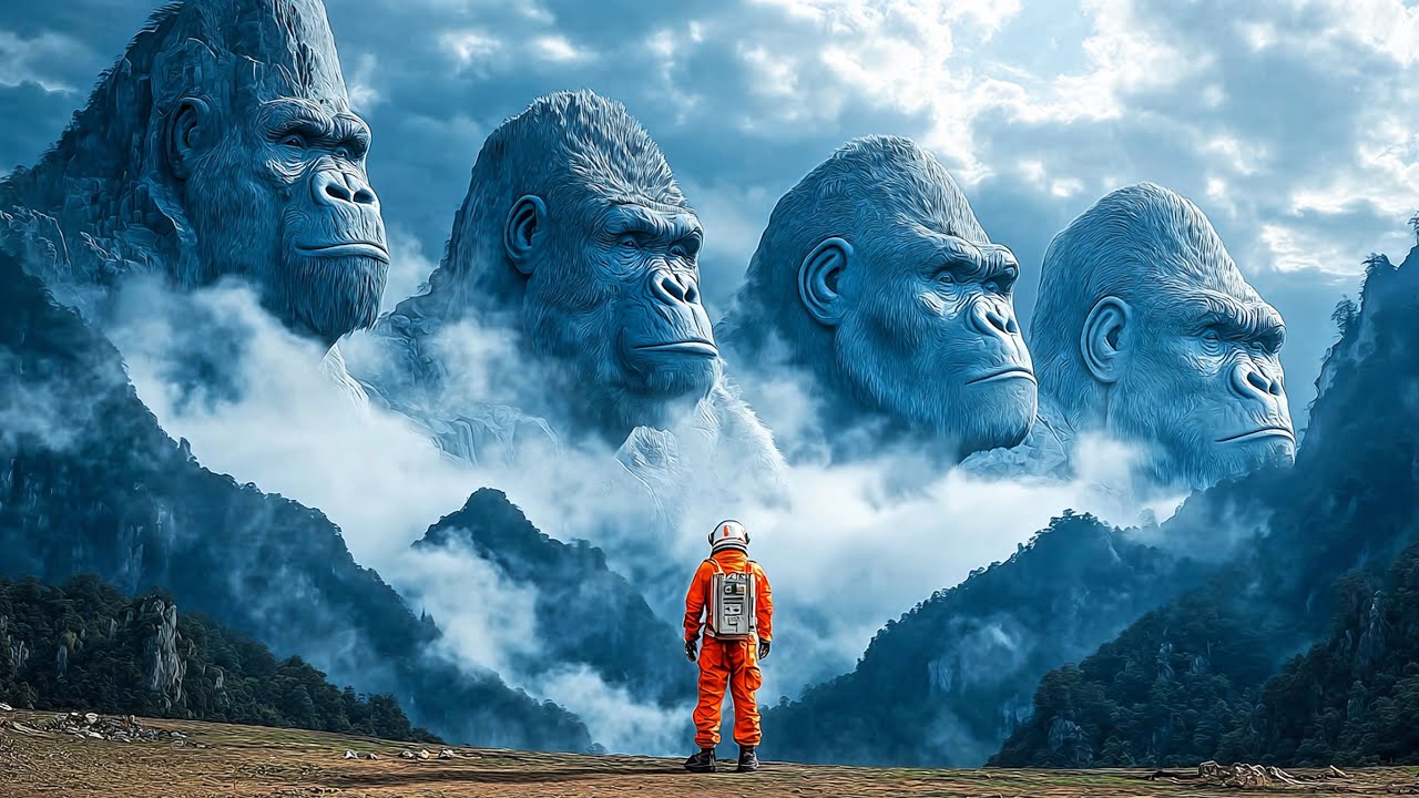 Bir Astronot Gizemli Bir Gezegene İndi Ancak Orada Maymunların Yönetimde Olduğunu Öğrendi!