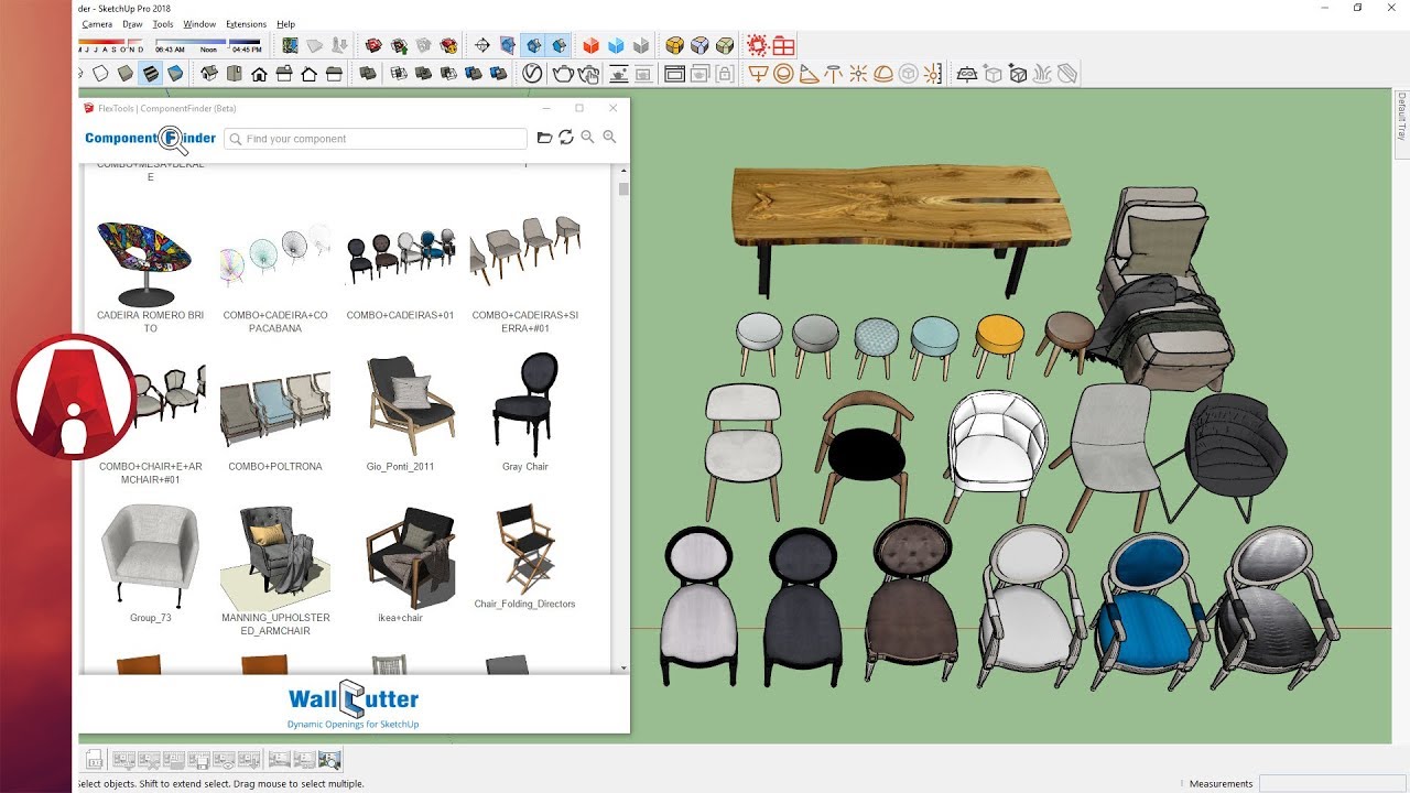 download component sketchup pro 8