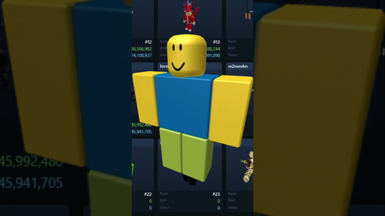 🤑💸THE RICHEST PLAYERS ON ROBLOX... #short #roblox #viral