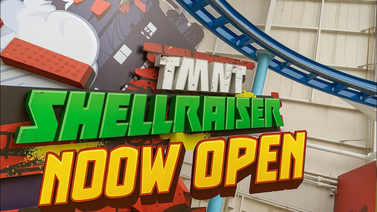 Loopin Through Life: TMNT Shellraiser Has Re-Opened! POV - YouTube