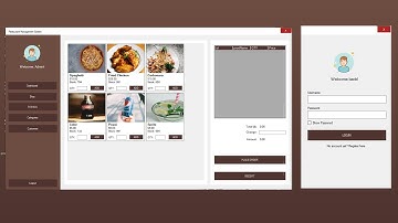 C# Project - Restaurant Management System with Video Tutorials