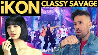 RAPPER Reacts to iKON "CLASSY SAVAGE" - LISA IS IN THIS ?!