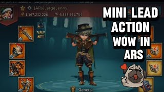 Lords Mobile | wow action with mini lead | R4 gave me a tempting offer🤫 #lordsmobile #trap #wow