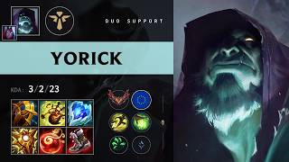 Yorick Support vs Shen - EUW Grandmaster Patch 26.14