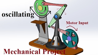 Beam Engine powered circular sawing machine-Mini Mechanical Project