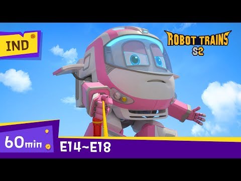Robot TrainS2 | EP14~EP18 (60min) | Full Episode | Bahasa Indonesian