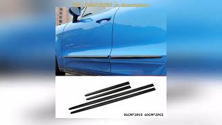 A must-have product! 96/54CMx3.4CM 3D Car Door Protector Soft Strips Body Anti-collision Anti-Scra screenshot 5