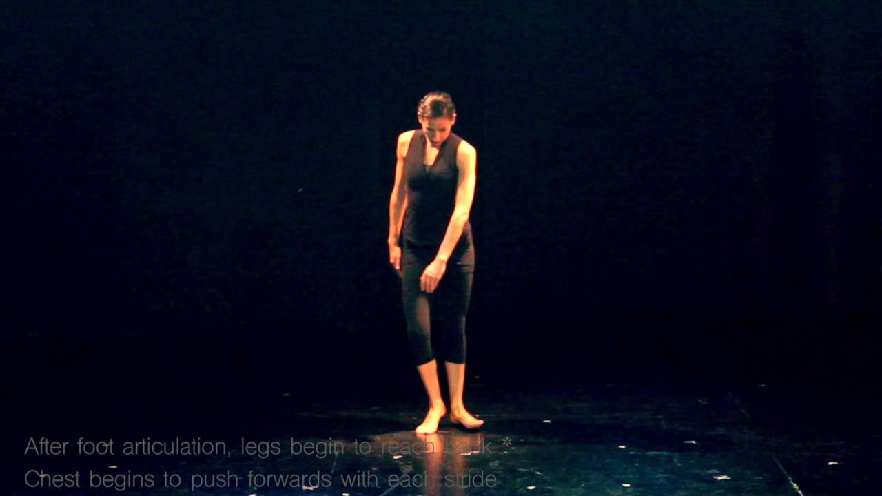 How to Mime walk as if you are walking from the distance to the foreground- by Johanna Fluhrer