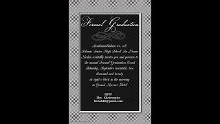 CREATING OWN FORMAL INVITATION || BAHASA INGGRIS WAJIB - KELAS XI