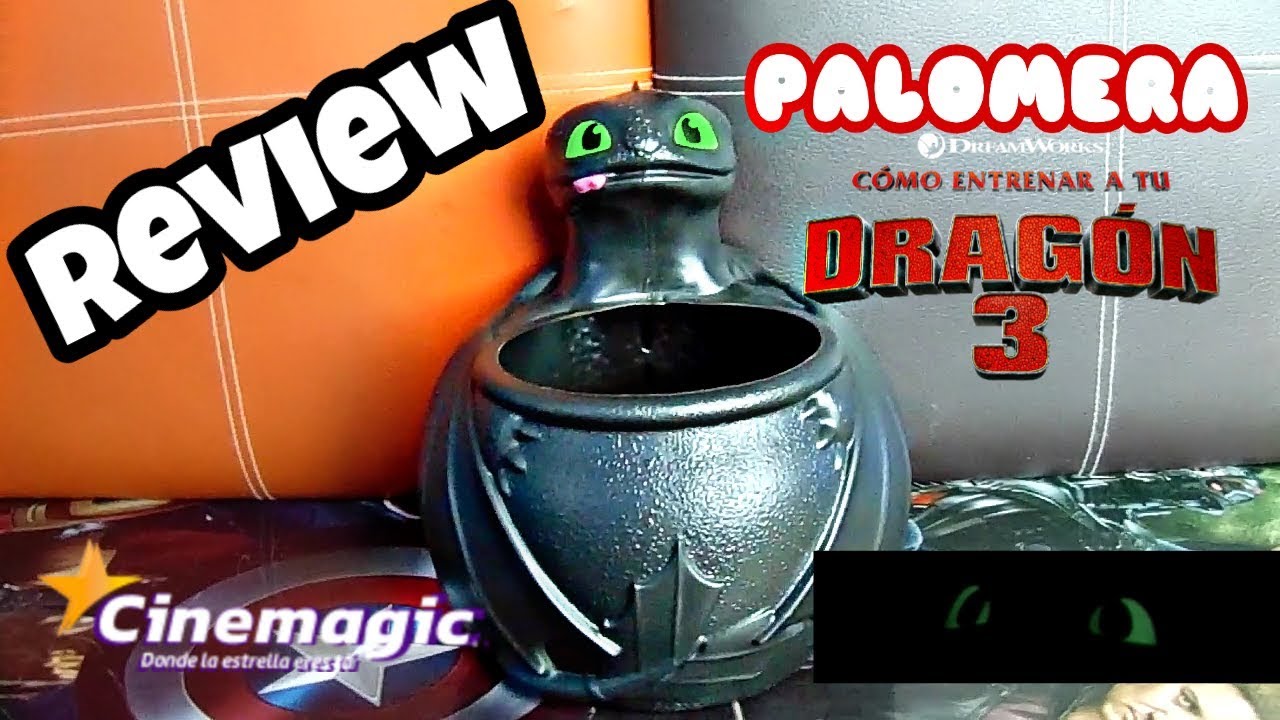 Palomera Chimuelo de Cinemagic | Como entrenar a tu dragón 3