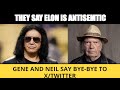 Gene Simmons and Neil Young Protest Elon Musk By Leaving X/Twitter
