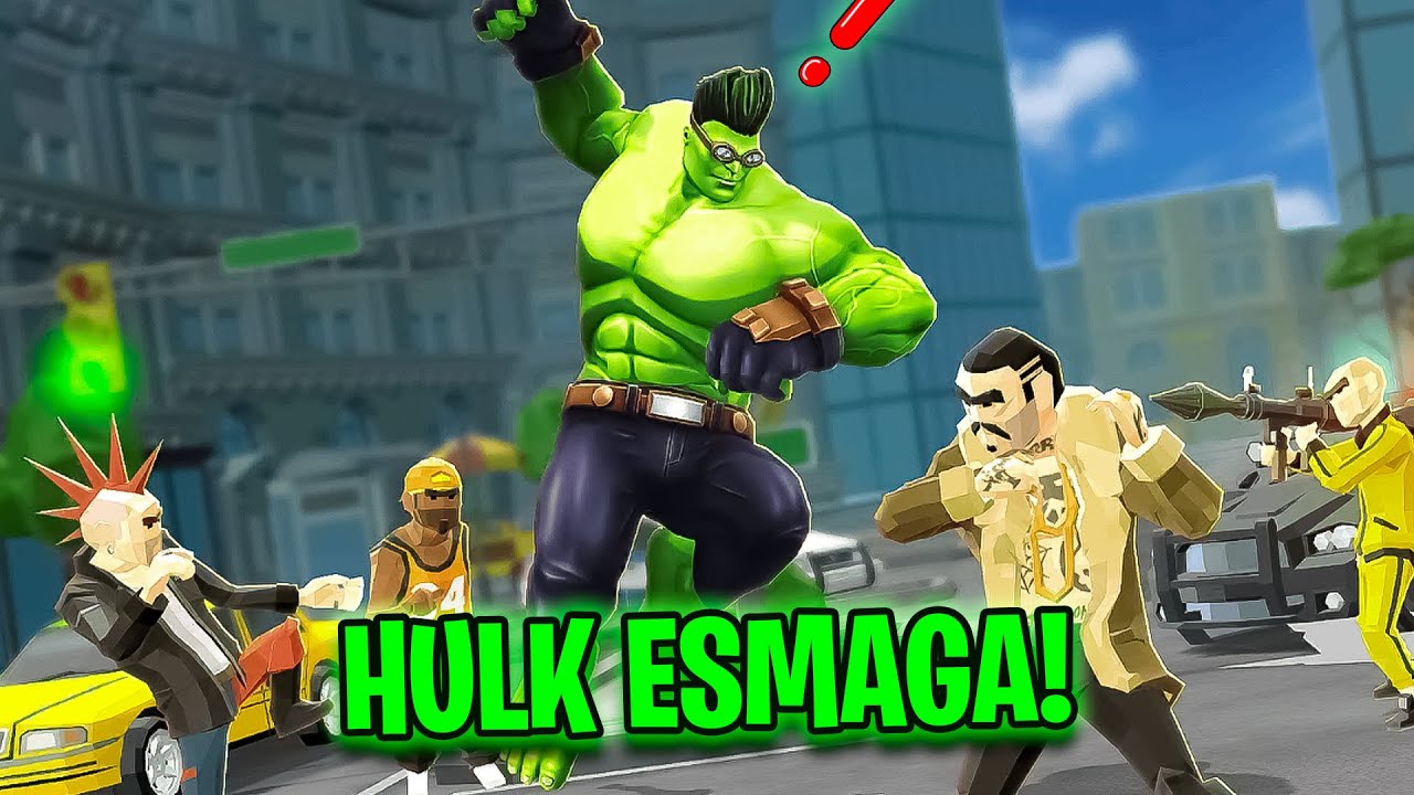 Jogo do Hulk para Celular android  Joguinho do Hulk Lutando 