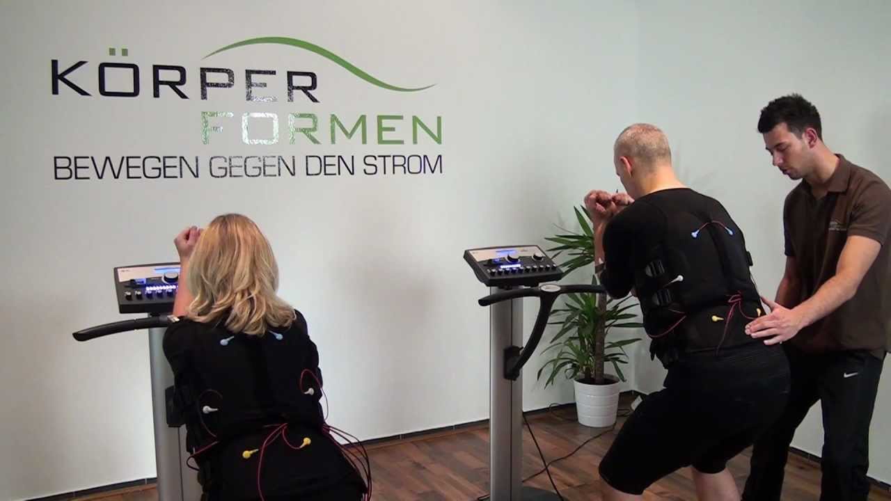 EMS Training mit Körperformen YouTube