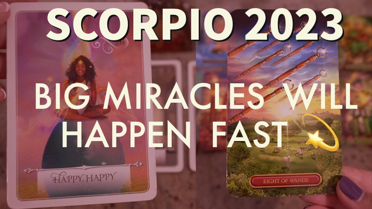 SCORPIO 2023: GET READY FOR THE BEST YEAR OF YOUR LIFE SO FAR, EVERYTHING YOU WISH FOR COMES TRUE✨⚡️