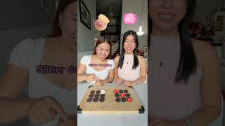 Glitter dumplings vs Needoh👀 #sister #sisters #sistergoals #funny #funnyvideo #comedy #fun #game
