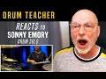 Drum Teacher Reacts to Sonny Emory - Drum Solo