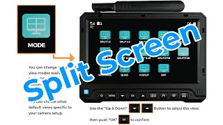 NEW Split screen setting for the 2024 Digital backup camera By TadiBrothers (V3)