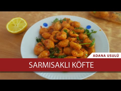 SARMISAKLI KÖFTE / FELLAH KÖFTESİ / NASIL YAPILIR ? YUMURTASIZ 👌💯 TAM KIVAMINDA - ADANA USULÜNE GÖRE