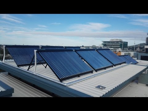 Evacuated tube solar hot water heater, Introduction of Sunrain solar (jenkin@sunrain.com)