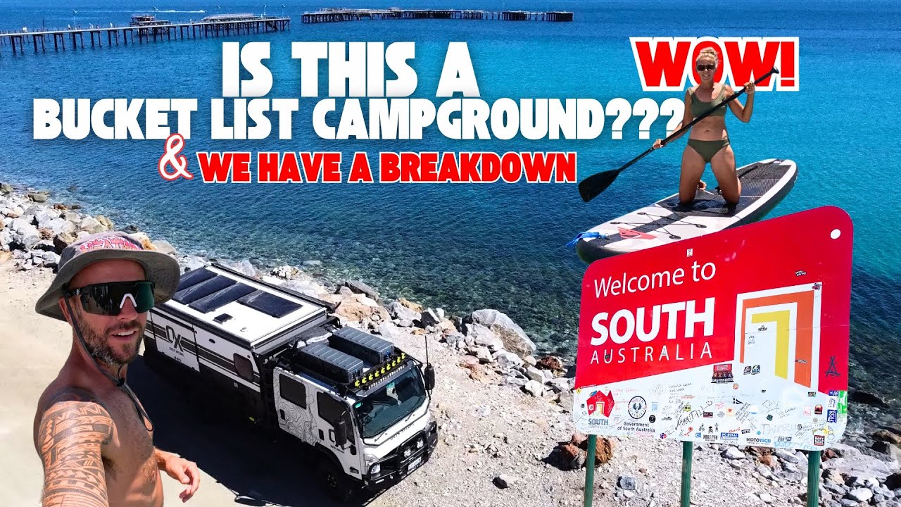 Welcome to South Australia | Southend and Rapid Bay | Sun 🌞 Sea 🌊 and a Breakdown 😲